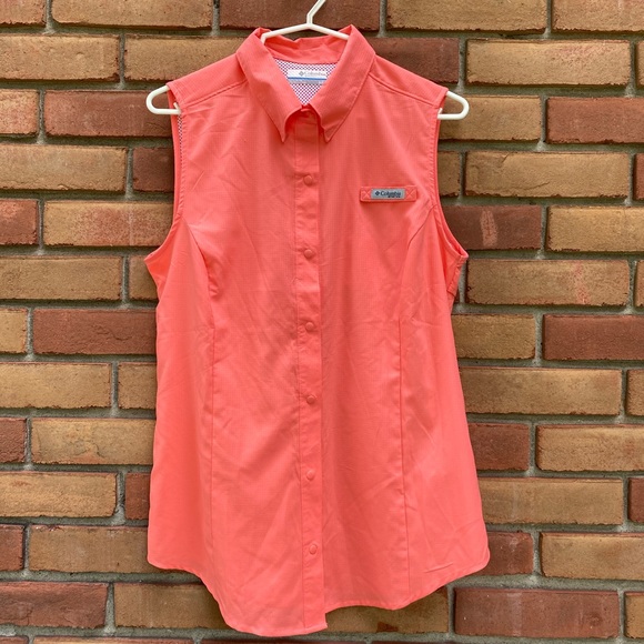 Columbia Small breathable hiking fishing tank - Picture 1 of 2